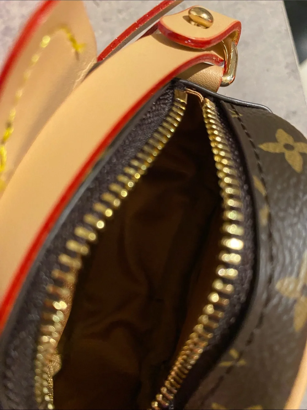 UPCYCLED Off Brand LV Hello Kitty Mini Bag